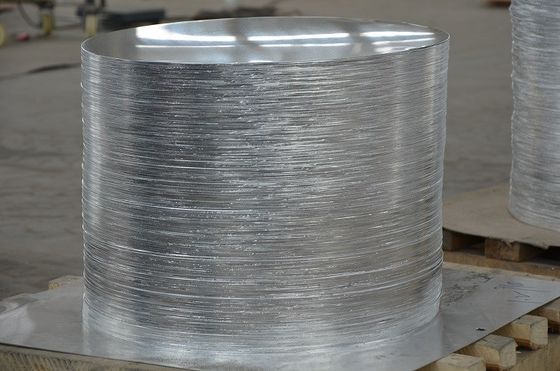 تخصيص الفضة معدن مسطح أقراص معدنية مستديرة لألومنيوم علبة