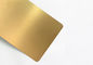 ذهبية اللون نحى بأكسيد الألومنيوم لوحات 5052 لبناء الديكور