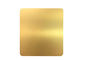 ذهبية اللون نحى بأكسيد الألومنيوم لوحات 5052 لبناء الديكور